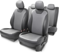 Чехлы на сиденья AUTOPROFI KIA RIO-4 RIO-4Sd17+40-60 G BK/D.GY