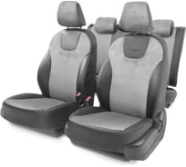 Чехлы на сиденья AUTOPROFI SKODA OCTAVIA-3 OCT-3Lt13+40-60 A BK/D.GY