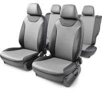 Чехлы на сиденья AUTOPROFI VW POLO-5 POL-5Sd09+40-60 G BK/D.GY