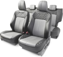 Чехлы на сиденья AUTOPROFI Toyota Land Cruiser Prado LCP-3SV09+40-20-40 G BK/D.GY