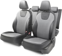 Чехлы на сиденья AUTOPROFI SKODA OCTAVIA-3 OCT-3Lt13+40-60 G BK/D.GY