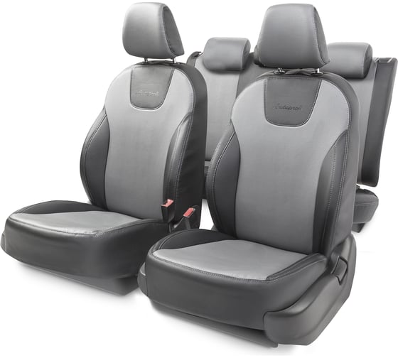 Чехлы на сиденья AUTOPROFI SKODA OCTAVIA-3 OCT-3Lt13+40-60 G BK/D.GY