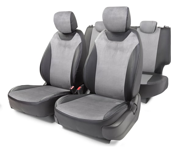 Чехлы на сиденья AUTOPROFI Hyundai Creta-1 CRE-1SV16+40-60 A BK/D.GY