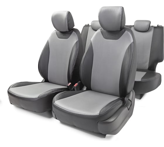 Чехлы на сиденья AUTOPROFI Hyundai Creta-1 CRE-1SV16+40-60 G BK/D.GY 1