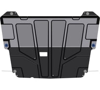 Защита для картера и кпп sheriff nissan qashqai 2014-2016 1,6мт 1,6cvt4wd 2,0мт 2,0cvt4wd штамповка сталь 1,8 мм 2471 V2 CP