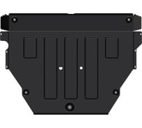 Защита для картера и кпп sheriff volkswagen atlas 2017- 3,6atfullwd универсальный штамп сталь 2,5 мм 5112