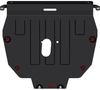 Защита для картера и кпп sheriff honda cr-v (5) 2017- 2.4cvt4wd 2.0at,mtcvt4wd универсальный штамп сталь 2,0 мм 3624