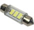 Светодиод Nord-Yada 24 В, T11x36-S8.5 (6 SMD) C5W, белый, 0.55 Вт, 36 Лм, 2 шт. в 1 уп. 900461 1