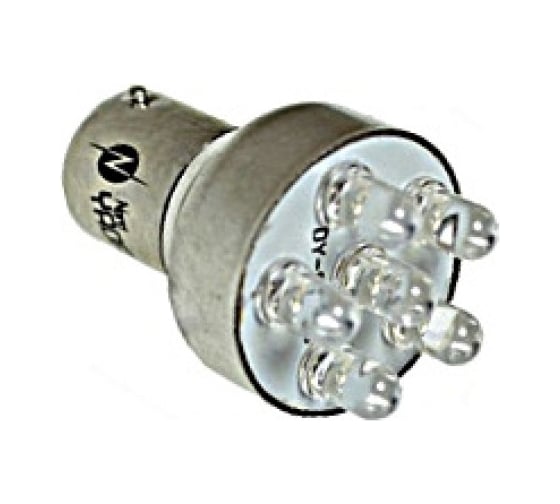 Светодиод Nord-Yada 24 В, S25 (6LED) BAY15d красный 2 шт. в 1 уп. 901962 1