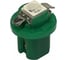 Светодиод Nord-Yada 24 В, T5B8,5d-02 (1SMD) W1.2W Base:B8.5d 0.24W 1.8 Лм, зеленый 2 шт. в 1 уп. 901991 1