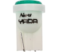 Светодиод Nord-Yada 24 В, T10 (1LED) COB W5W base W2.1*9.5D зеленый 2 шт. в 1 уп. 907099