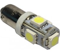 Светодиод Nord-Yada 24 В, T8-03 (5SMD size 5050) T4W (BA9S) белый 2 шт. в 1 уп. 902869