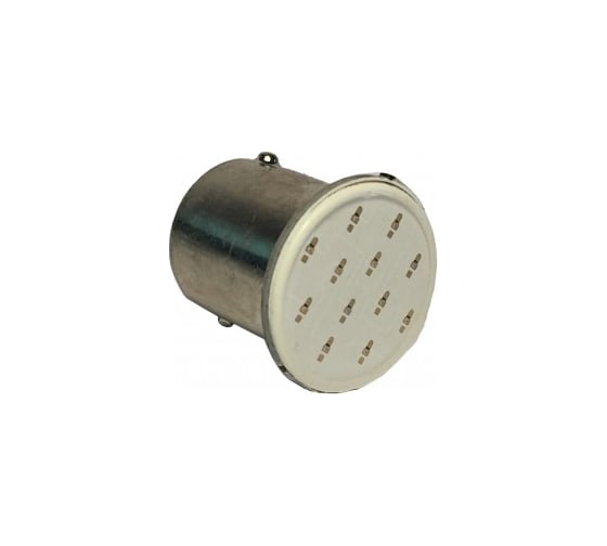 Светодиод Nord-Yada 24 В, G18.5 1SMD (COB) R10W BA15s красный 1W 3 Лм, 2 шт. в 1 уп. 904818