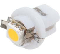 Светодиод Nord-Yada 24 В, T5B8,5d-02 (1SMD) W1.2W Base: B8.5d теплый белый 2 шт. в 1 уп. 901993