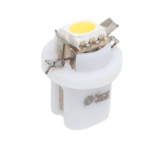Светодиод Nord-Yada 24 В, T5B8,5d-02 (1SMD) W1.2W Base: B8.5d теплый белый 2 шт. в 1 уп. 901993