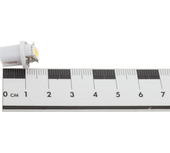 Светодиод Nord-Yada 24 В, T5B8,5d-02 (1SMD) W1.2W Base: B8.5d теплый белый 2 шт. в 1 уп. 901993
