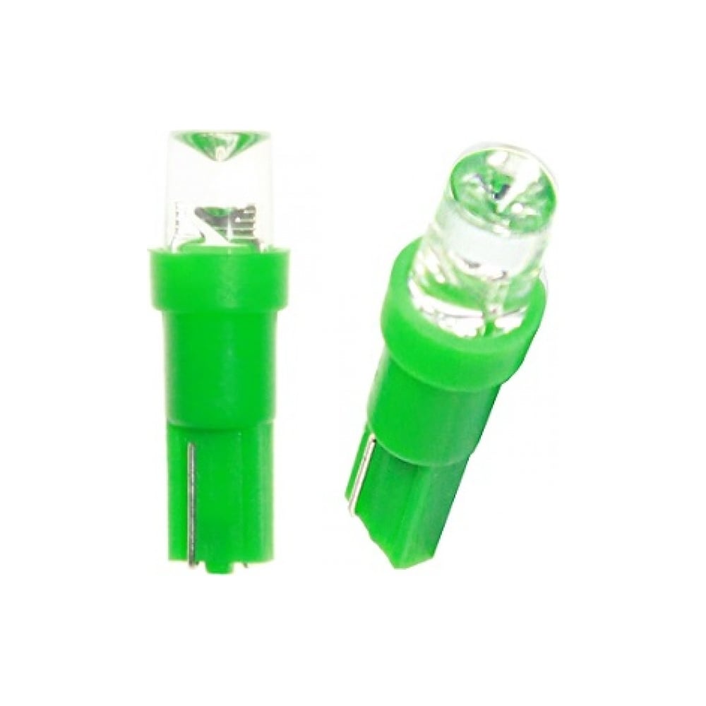 Светодиод T5-24V 1 SMD зеленый б/цок подсв прибор (2шт)