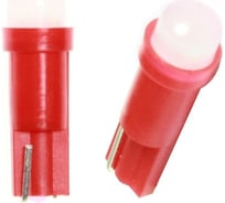 Светодиод Nord-Yada 24 В, T5-01 (1LED) COB W1.2W Base:W2.0-4.6d красный 2 шт. в 1 уп. 907086