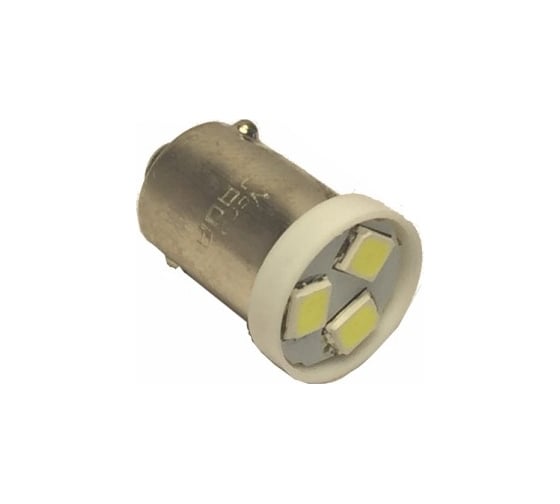 Светодиод Nord-Yada 24 В, T8-03 (3LED) T4W (BA9S) белый 0.28W 1.4 Лм, 2 шт. в 1 уп. 900452
