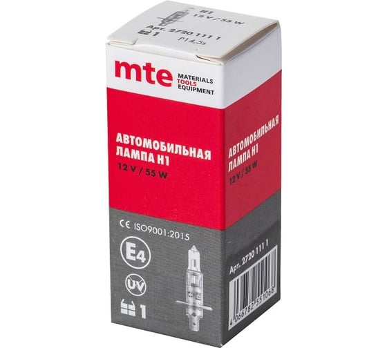 Лампа MTE h1 12v 55w p14.5s 27201111
