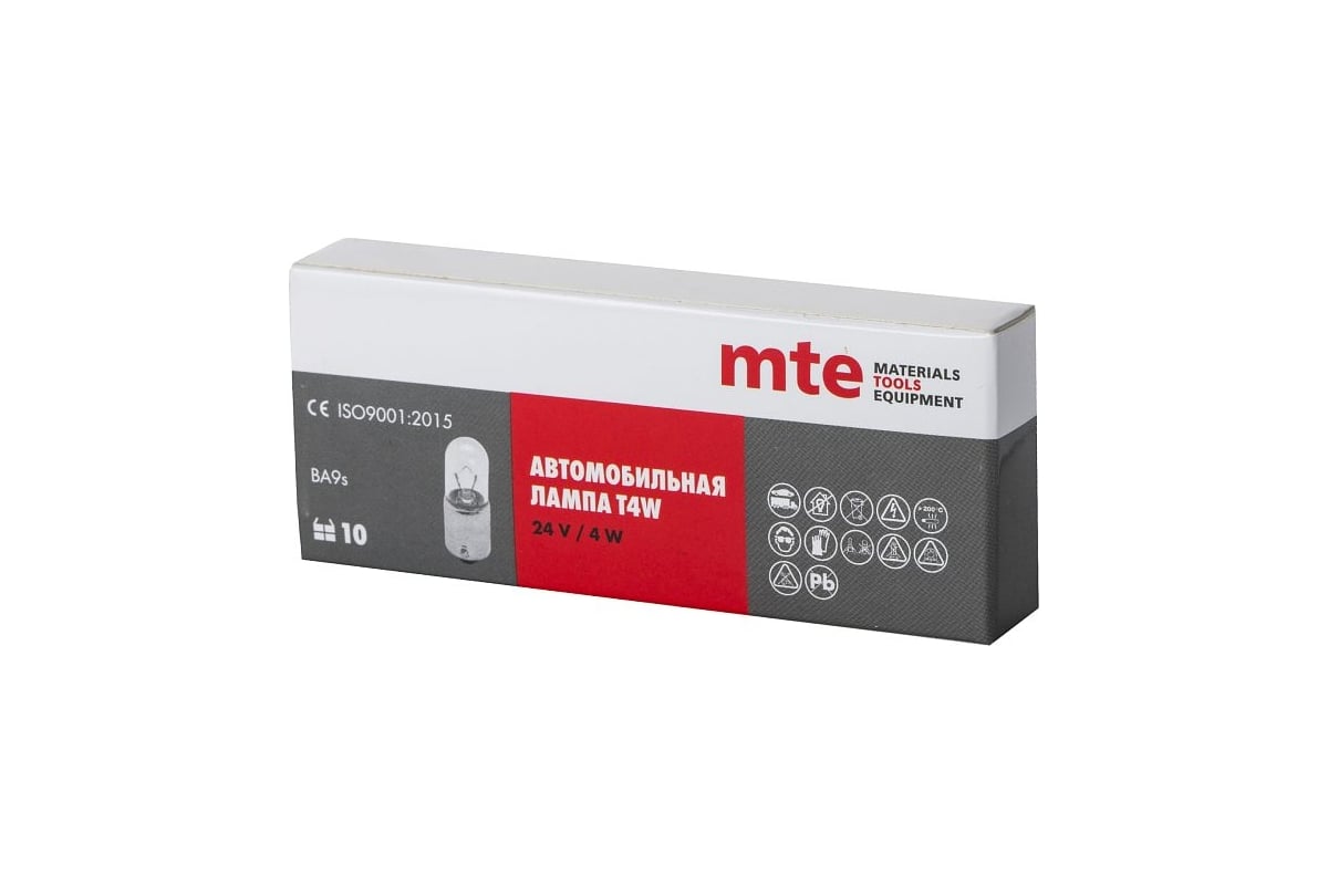 Лампа MTE t4w 24v 4w ba9s 27201502 - выгодная цена, отзывы ...