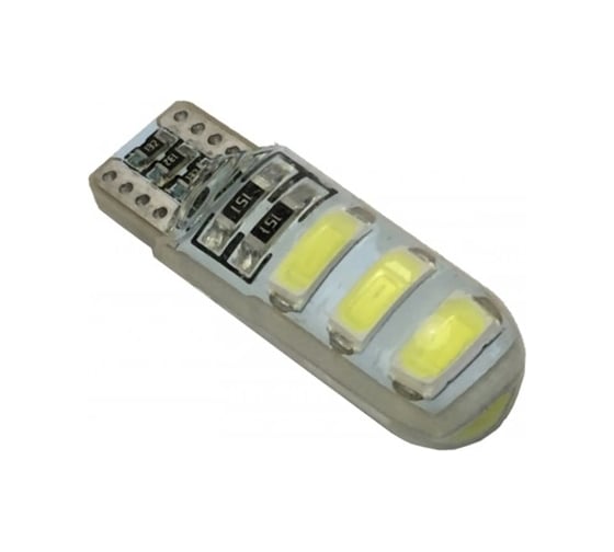 Светодиод Nord-Yada 24V, T10, 6SMD canbus (size 5730) W5W, base W,2.1*9.5D белый 2 шт. 907094 1
