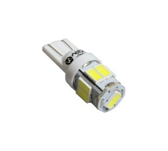 Светодиод Nord-Yada 24V, T10, 9SMD (size 5730) W5W, base W2.1*9.5D белый  2 шт.в 1 уп. 907093