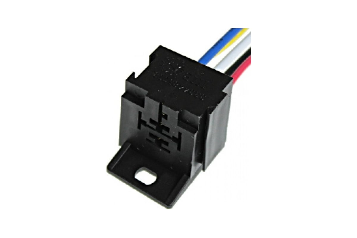 Колодка под реле Nord-Yada 5 контактов с проводами, пластик (3334485008 ...