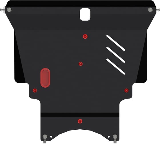 Защита для картера и кпп sheriff toyota allex 2001-2006 ,axio 2006-2012 , corolla 4wd 2000-2007,corolla fielder 2000-2012 ,corolla spacio 2000-2007, matrix 2001-2008,voltz 2002-2004,will 2001-2004 1122 1