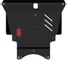 Защита для картера и кпп sheriff toyota allex 2001-2006 ,axio 2006-2012 , corolla 4wd 2000-2007,corolla fielder 2000-2012 ,corolla spacio 2000-2007, matrix 2001-2008,voltz 2002-2004,will 2001-2004 1122 1