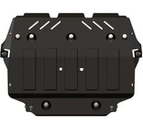 Защита для кпп и рк Sheriff nissan patrol 1997-2000 2,8td гибка алюминий 5 мм 0510