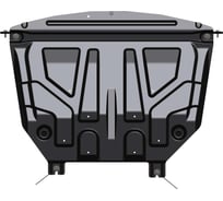 Защита для картера и кпп sheriff ford fiesta 2015-2019 1,6мт 1,6ат штамповка сталь 2,0 мм 3043