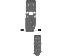 Защита для комплект защит sheriff (3495 v2+3496 v2+3497 v2) volkswagen amarok 2016- 2.0mt4wd 3.0v6at4wd 0 алюминий 6 мм 3498 V2