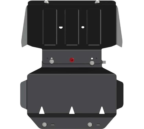 Защита для картера Sheriff cadillac escalade 2014-2021 6,2ат chevrolet tahoe 2014-2021 6,2at4wd гибка алюминий 4 мм 2835 V2 RAL7040