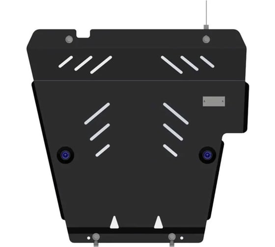 Защита для картера и кпп Sheriff nissan note 2005-2013 1.5dciat 1.6at гибка сталь 2.0 мм 0902 CP 1