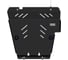 Защита для картера и кпп Sheriff nissan note 2005-2013 1.5dciat 1.6at гибка сталь 2.0 мм 0902 CP 1
