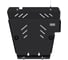 Защита для картера и кпп Sheriff nissan note 2005-2013 1.5dciat 1.6at гибка сталь 2.0 мм 0902 CP 2