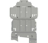 Защита для картера Sheriff toyota land cruiser 300 2021- 3.5tatfullwd toyota land cruiser 300 2021- 3.3datfullwd универсальный штамп алюминий 4 мм 3829 CP