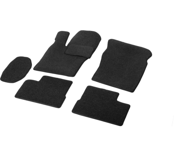 Текстильные коврики салона AutoFlex Business для Daewoo Nexia 1994-2008, цвет графит 5130102