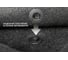 Текстильные коврики салона AutoFlex Standard для Lada Priora седан, хетчбек 2007-2014, цвет черный 4600501 3