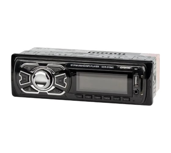 Автомагнитола DIGMA DCR-310MC 1DIN, 4x45 Вт 1088431