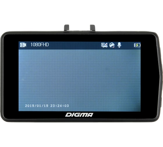 Видеорегистратор DIGMA GP6248 FreeDrive 208 DUAL Night FHD черный, 2Mpix 1080x1920, 1080p, 170 гр. 1160658