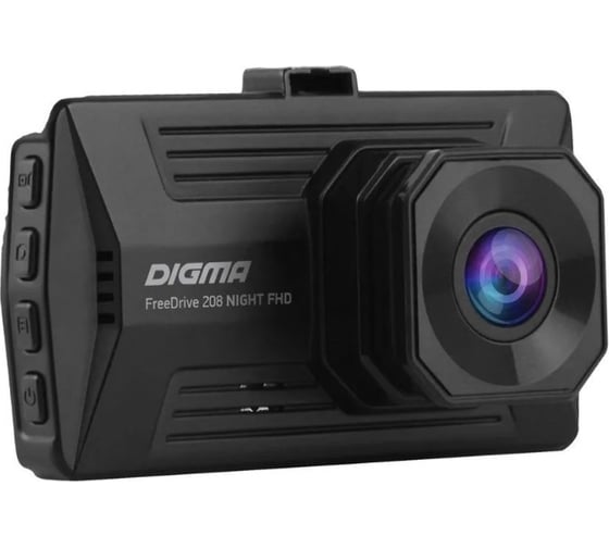 Видеорегистратор DIGMA GP6248A FreeDrive 208 Night FHD черный, 2Mpix, 1080x1920, 1080p, 170 гр. 1070524