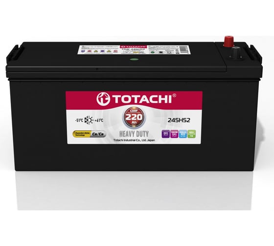 Аккумуляторная батарея TOTACHI KOR CMF245H52 220 а/ч 90022