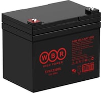 Аккумулятор тяговый WBR EVX12360S 12В, 36 Ач (для медицинских колясок) УТ-00000338