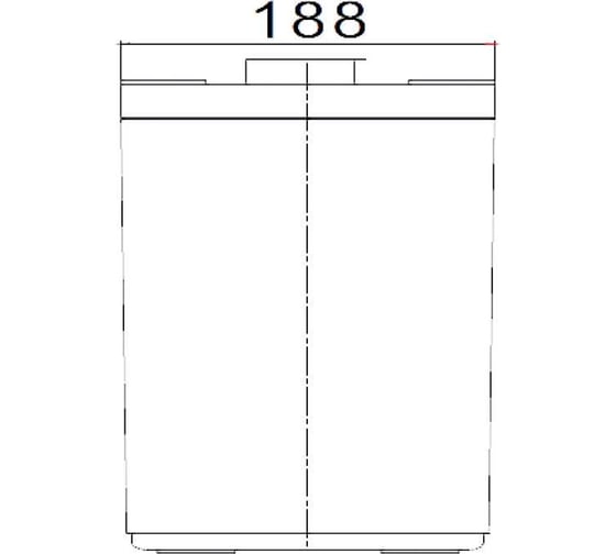 Аккумулятор тяговый WBR EVX225-6G 6В, 225 Ач УТ-00001344