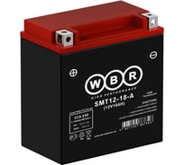 Мото аккумулятор WBR SMT12-18-A 12В, 18 Ач УТ-00001171