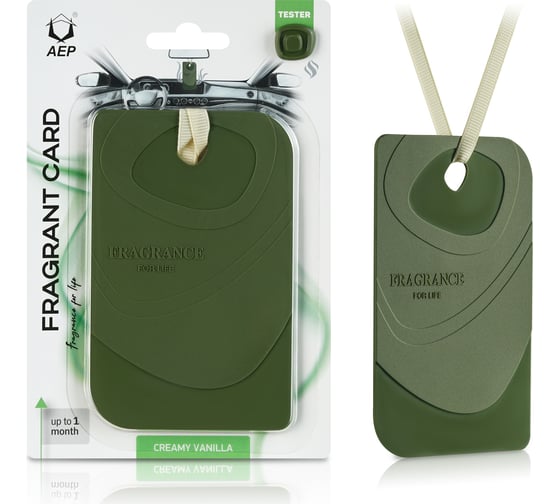 Ароматизатор АЕР FRAGRANT CARD Creamy vanilla А 6305 1