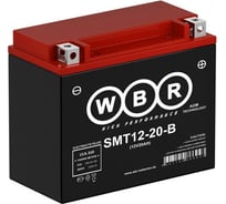 Мото аккумулятор WBR SMT12-20-B 12В, 20 Ач УТ-00001179
