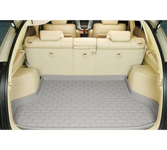 Коврик багажника PSV Toyota RAV4 III 2005 2013 г Long 3D серый Kagu 111309 1